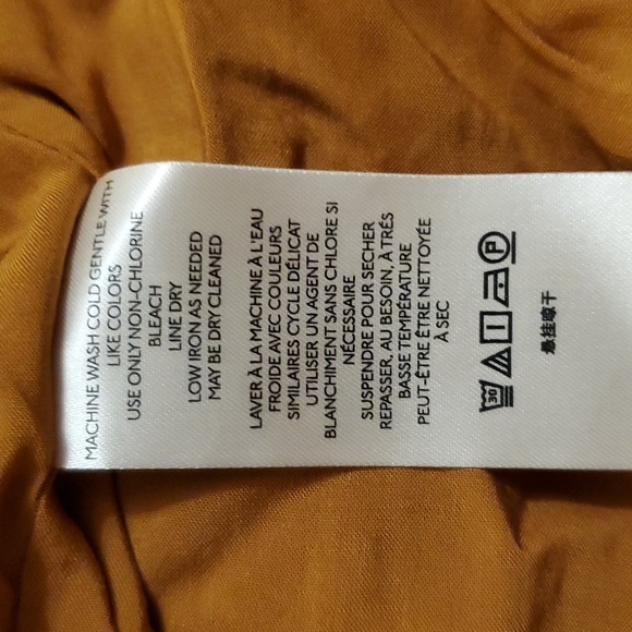 Anthropologie Ruched Slip Dress - bronze - Picture 8 of 9